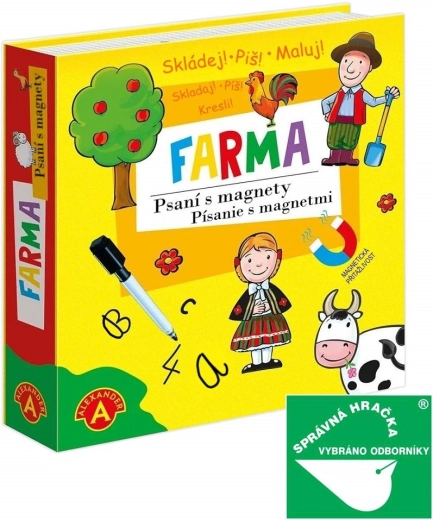Alexander pisanje s magnetima Farma