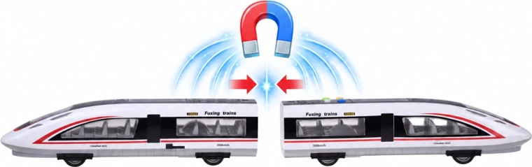 Magnetic connection and opening doors