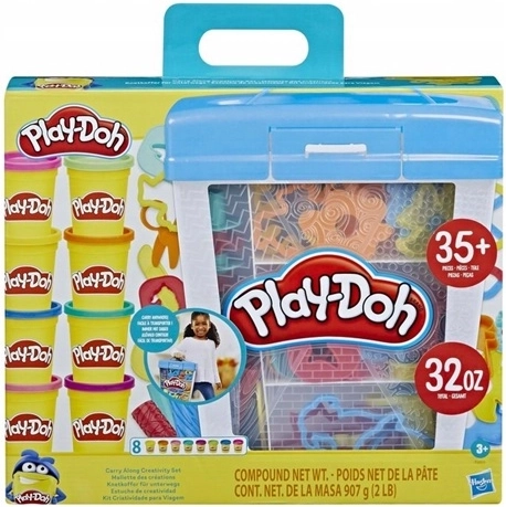Kreativni kovčeg s plastelinom i priborom Play-Doh