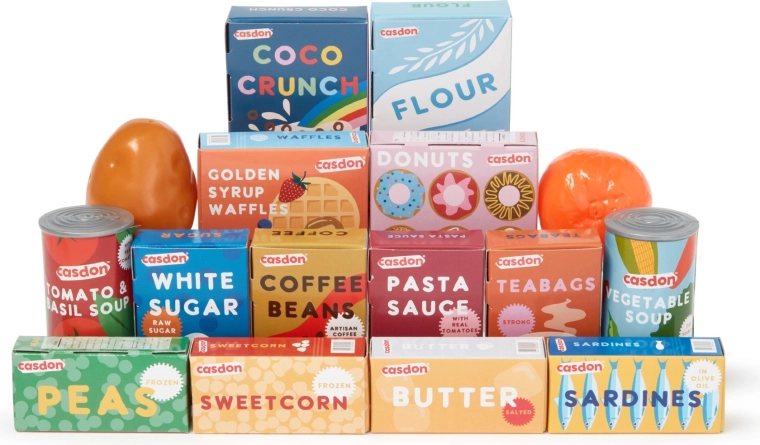 Bogati set namirnica za realističnu igru