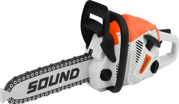 Motorna pila sa zvukovima i rotirajućim lancem