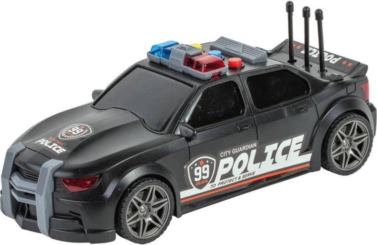 Sportski policijski dizajn s detaljima