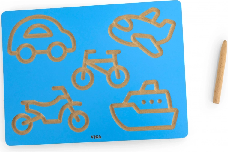 Viga grafomotorička ploča vozila