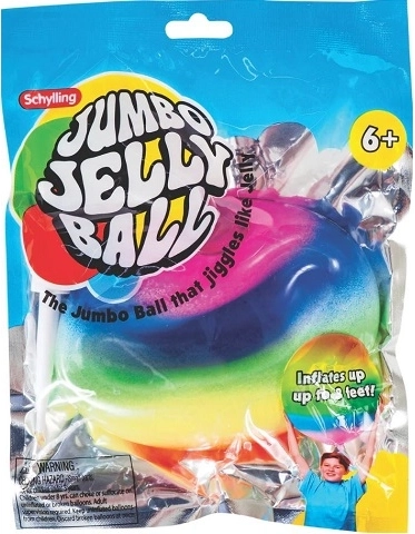 Jumbo jelly lopta dugina s pumpicom