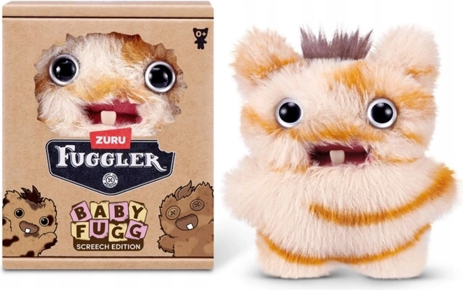ZURU Fuggler Baby Fuggs Screech smeđa plišana igračka