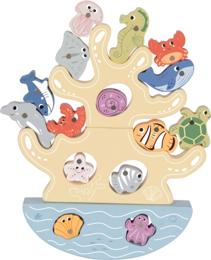 Balancing game with sea animals