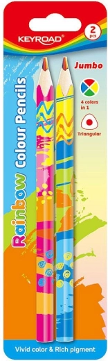 Pastelice KEYROAD Magic jumbo trokutaste, 2 kom