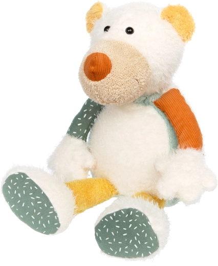 Plišani polarni medvjed Sigikid patchwork 31 cm
