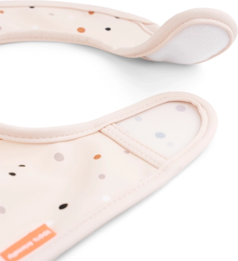 Done by Deer bibs with Velcro closure Ozzo pink 2 pcs