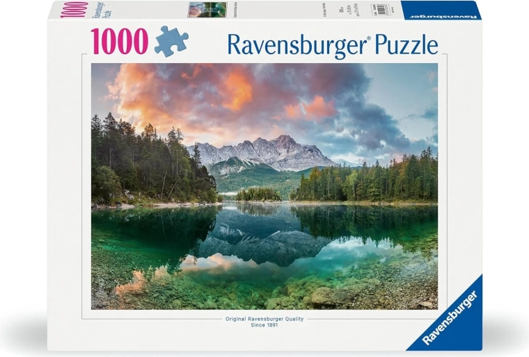 Ravensburger slagalica Zugspitze uz jezero Eibsee 1000 dijelova