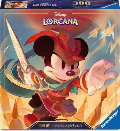 Ravensburger slagalica Disney Lorcana: Mickey Mouse – hrabri krojač, 300 dijelova