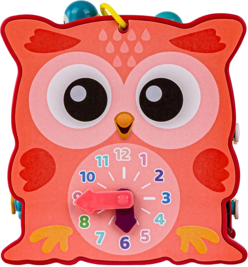 Learning time through play: analog clock with movable hands