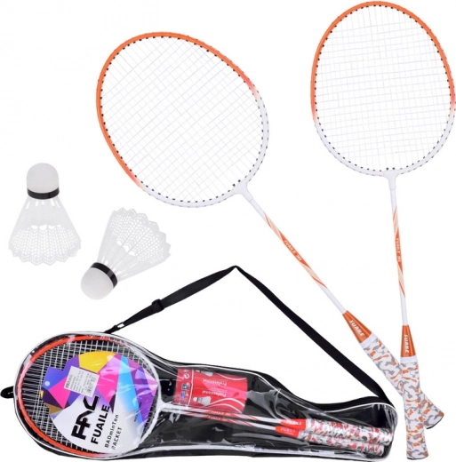 Kompletan set za badminton s reketima i lopticama u torbi