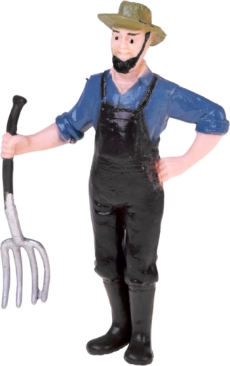 Farmer with accessories