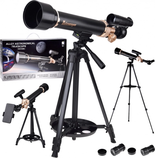 Astronomski teleskop 30x/60x 500 mm sa stalkom i priborom