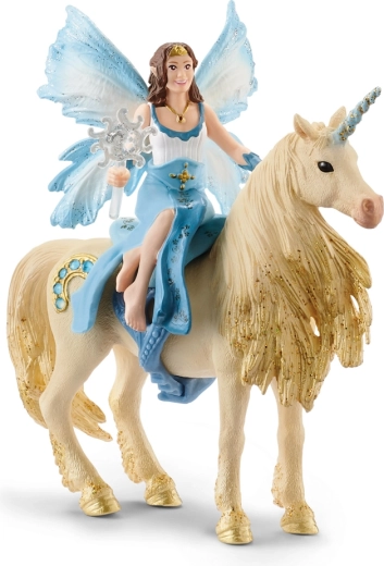 Schleich Bayala princeza Eyela sa zlatnim jednorogom