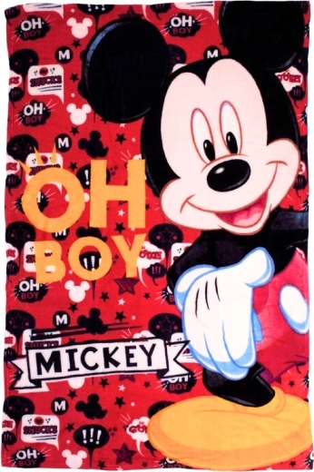 Children's fleece blanket Disney Mickey Mouse 100 × 150 cm