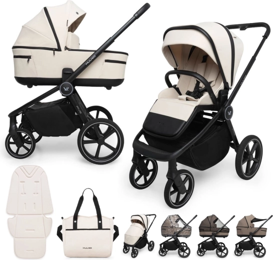 Muuvo Five kombinirana kolica 2u1 desert sand