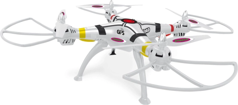 GPS stabilization and automatic return to home
