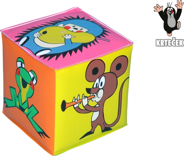 Zviždeća kocka KRTIĆ plast 7 × 7 cm