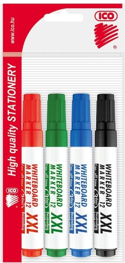 Set markera za bijele ploče sa zakošenim vrhom, 4 kom