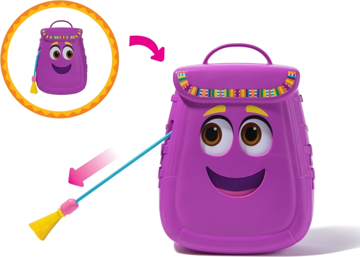 Slatki ruksak s prostorom za pohranu