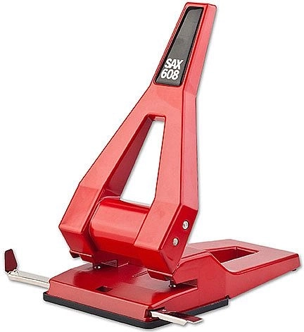 SAX 608 Hole Punch Red