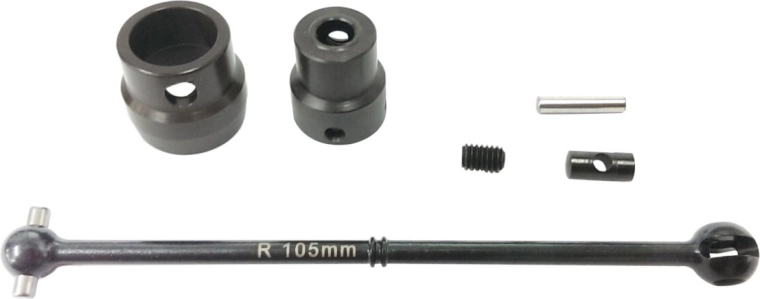 Jamara CVD driveshaft 105 mm (centre front + rear) for X3GT - 1 piece