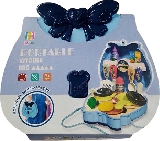 Prijenosna kuhinjska torba – dječji kuhinjski set u torbi