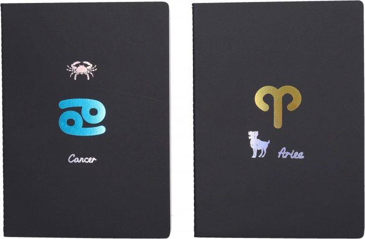 Linirani notes Zodiac 18,5x25,5 cm