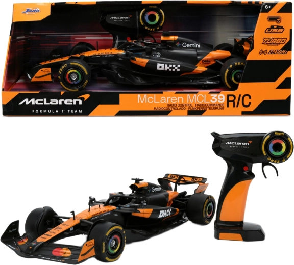 Remote-Controlled McLaren MCL39 Formula 1 Racing Car in 1:16 Scale