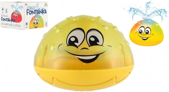 Svjetleća vodena fontanica za kadu na baterije – žuta