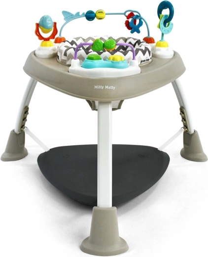 Milly Mally Bounzee activity center grey