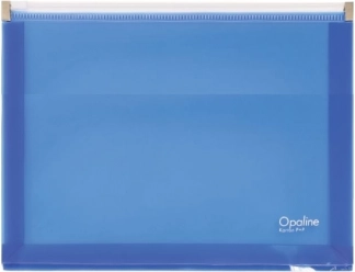 Plava zip vrećica A5 Opaline