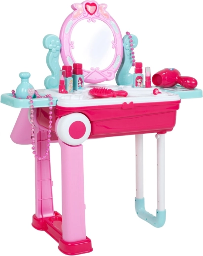 Čarobni toaletni stolić iz kofera 2u1