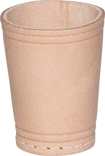 Leather dice cup - 1 piece