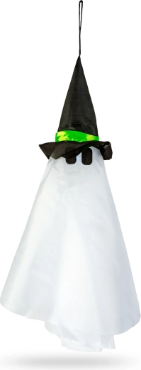Spooky ghost with a witch