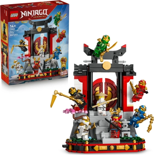 LEGO NINJAGO izložbena postava nindža za 15. obljetnicu