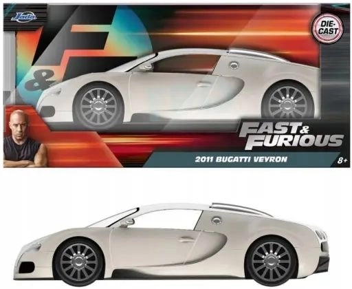 Jada model Bugatti Veyron 2011 iz serijala Brzi i žestoki u mjerilu 1:24