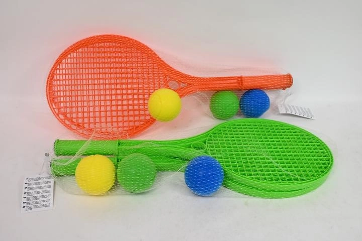Plastične palice za igre na otvorenom 55 cm + 3 pjenaste loptice