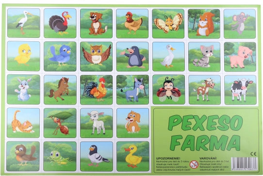 Pexeso Farma – crtane životinjice