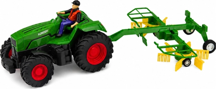 Realističan set traktor + sakupljač