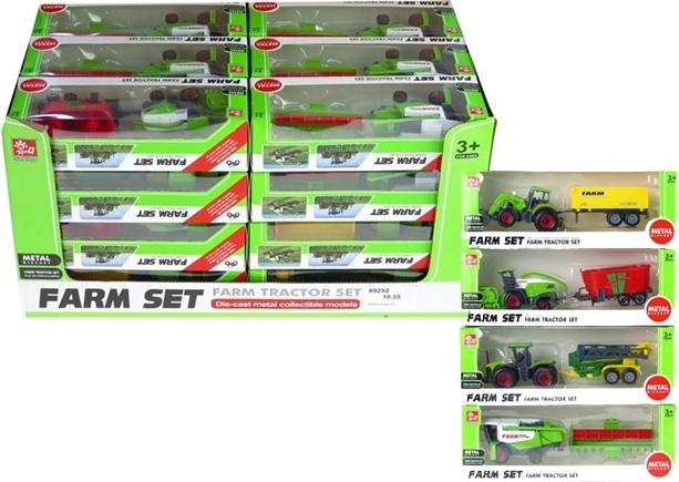 Metal tractor model
