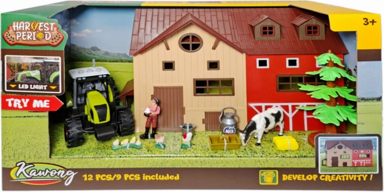 Farmerski set s traktorom sa svjetlom i zvukom