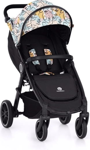 Petite&Mars sportska kolica Street+ RWS black limited 100 faces