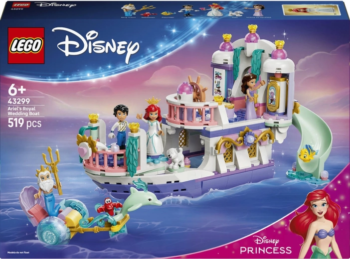 LEGO Disney Princeze Arielin kraljevski vjenčani brod