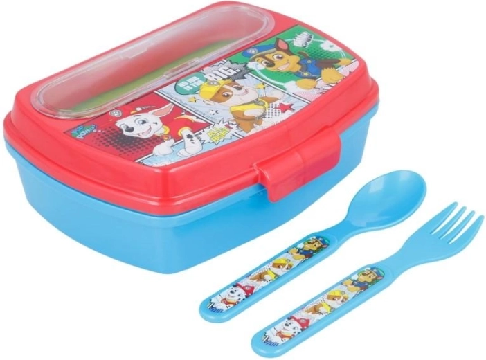 Kutija za užinu s priborom za jelo Paw Patrol