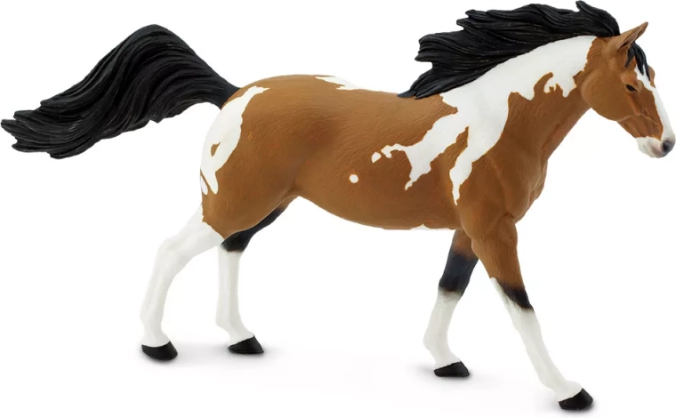 Safari Ltd. pinto mustang stallion figurine