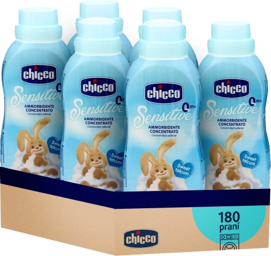 Chicco omekšivač Baby Sensitive Slatki puder, koncentrirani 750 ml (6×30 pranja)