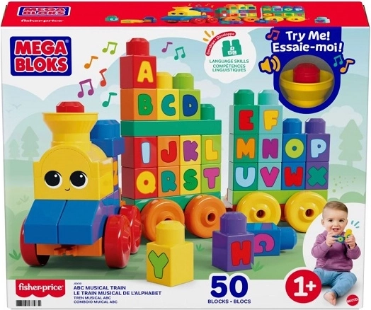 Fisher-Price glazbeni vlakić s ABC kockama